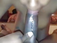 Heißer Blowjob führt zu einer fiesen Gesichts - POV