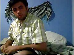 Straight guys feet on webcam #341