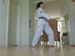 taekwondo girl