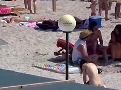Голые нудистские женщины Spycamera Beach Voyeur Hidden Video HD