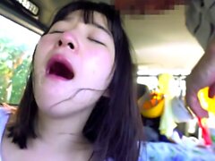 Amateur asian enjoys hardcore fuck in france