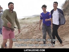 LatinLeche - Kaksi seksikäs Latino-nastat Pelaa pelaavaa peliä