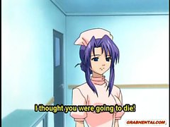 Coed anime cutie caliente montar dick en el hospital