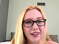 Spex canlı Teen fasiyal önceki bigcock edenler tarafından pussyfucked