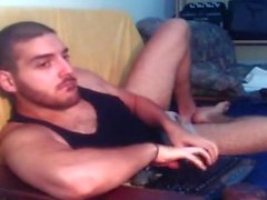 Jerkvid hunk masturbação caseiro