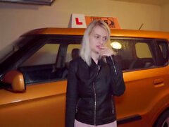 Fake Driving School - Stora tuttar Blond Fucks Big Dick