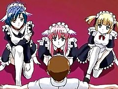 Maids sexy na Grupo Hentai pornô filme ...