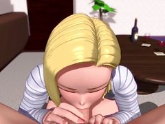 [3D Hentai] Altın Lover (Android 18)