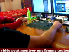 MILF del flaco francés hace su primer porno amateur casero