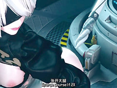 2b, hentay anal, experiment