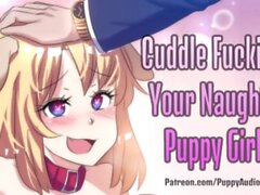 Puppygirl traviesa ruega que te reproduzcas su [juego de rol Petplay] gemido y sucio