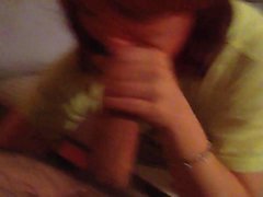 Sexy amateur redhead wife sucking my dick Part 1 of 4
