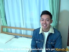 Masturbating asiatiska jizzer