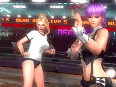 Dead or alive fight, chinese catfight