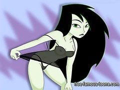 de kim du possible et le Shego la parodie sexe