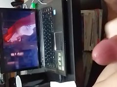 Fapping to Katarina (LoL) getting facefucked