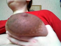 Große schwangere Areolas