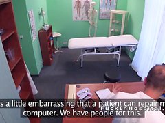 Patient rider hård doktorer stake i Byrån