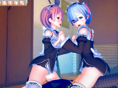 Rem ram Felix hentai, 3d, yeni, yeniden