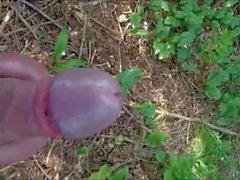 Cumshot27 cum Explosion im Freien Slowmo