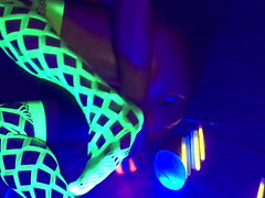 Glowing anal balls