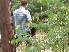 german teen banged in the forest