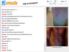 Omegle TEACHER blir naken och onanera