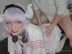 hyeon06179 linda Kanna cosplay cogida