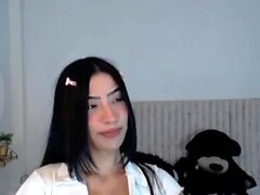 Brunette Solo Webcam masturbation