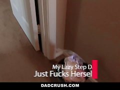 Dad Crush StepDaughter thought she wouldnt get caught