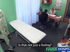 FakeHospital Paciente folla a su enfermera sexy