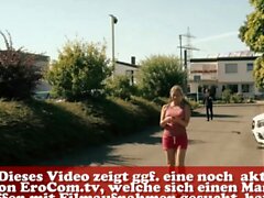 German Blonde Milf Pick Up Guy for Sauna Sex