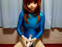 Kigurumi mit blauen Trikot