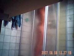 Hidden cam shower vids amaing teen at shower