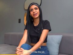 Petite Latina Ghetto Thot Entretien d'emploi Fuck