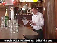 Blonde mature charlie assfucked in a bar anal troia milf