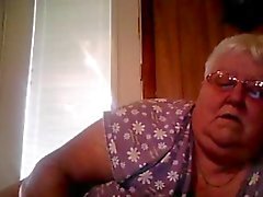 Webbikamera shown BBW Granny