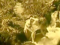 Vintage de Vidéo de 7 Érotisme - chair de fille au Cascade 1920