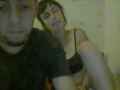a lusty couple webcam show