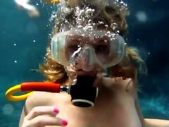 Sexunderwater - Сара Джексон - обучение на шкафте