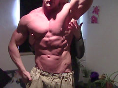 Muscle frot, bodybuilder worship, gay bodybuilder