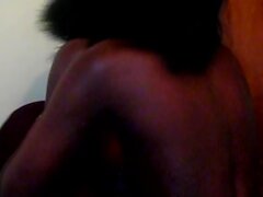 Real Dark Skin African Married MILF Play