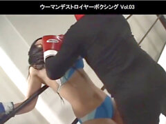 boxe Mixed, japonês boxe em topless, wrestling japonês