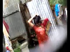 Bangla desi kaupungin naisen pestä kohteessa Dhaka kaupungissa pääkonttori ( 4 )