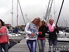 Stor röv blond Doggystyle En nasty boat trip