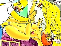 Kuuluisa sarjakuva julkkikset seksiä