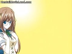 Sexy anime schoolgirl gets fucked hard