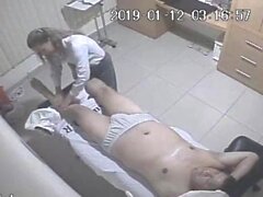Latins Ärzte verdammt in der Klinik Spycam Voyeur