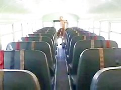 School girl affaire Avena de Lee encule dans l'autobus scolaires