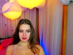 Hot Busty Webcam Babe Masturba Solo